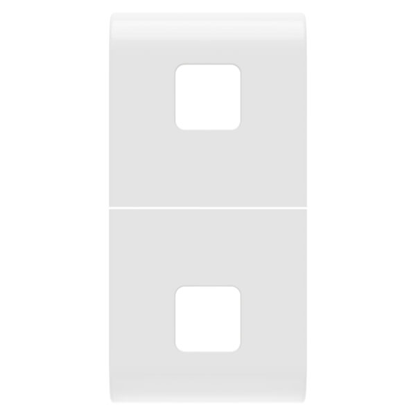 Buton Inlocuibil pentru Comenzi Axiale - A Se Completa cu 2 Lentile - 1 Modul - Alb Lucios - CHORUSMART