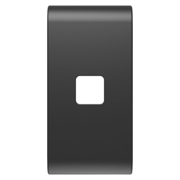 Buton Inlocuibil pentru Comenzi Axiale - A Se Completa cu Lentila - 1 Modul - Negru Satinat - CHORUSMART