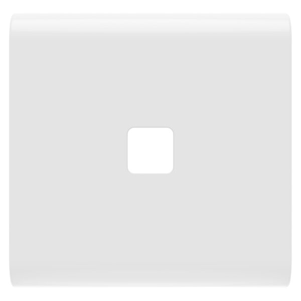 Buton Inlocuibil pentru Comenzi Axiale - A Se Completa cu Lentila - 2 Module - Alb Lucios - CHORUSMART