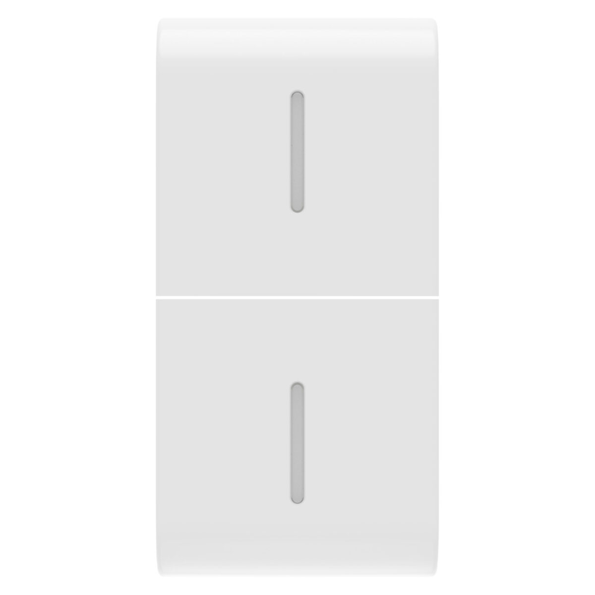 Buton Inlocuibil pentru Comenzi Axiale – Cu 2 Difuzoare – 1 Modul – Alb Lucios – CHORUSMART Buton Inlocuibil pentru Comenzi Axiale - Cu 2 Difuzoare - 1 Modul - Alb Lucios - CHORUSMART