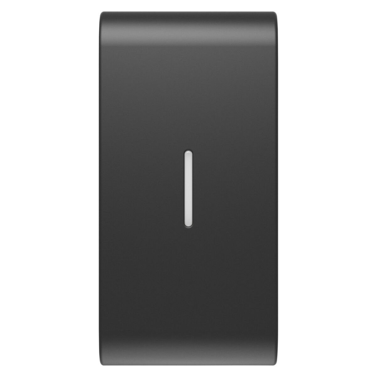 Buton Inlocuibil pentru Comenzi Axiale - Cu Difuzor - 1 Modul - Negru Satinat - CHORUSMART