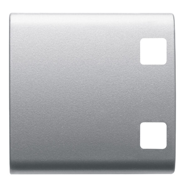 Buton Inlocuibil pentru Panoul cu Butoane - A Se Completa cu 2 Lentile - 2 Module - Titan - CHORUSMART