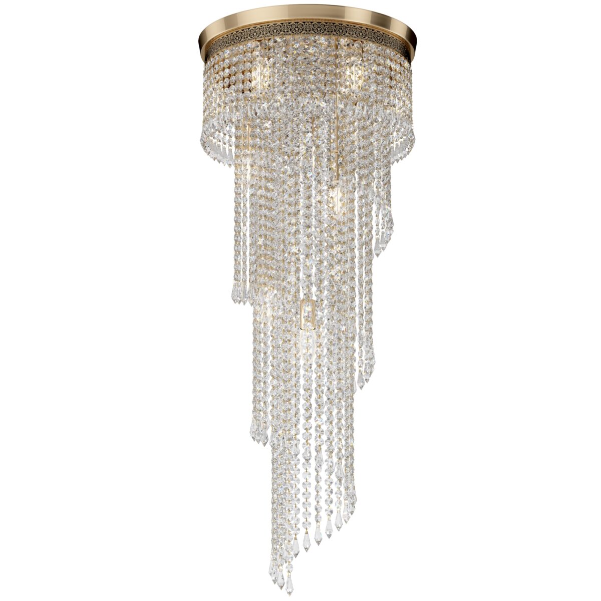 Candelabru Cascade Maytoni DIA522-CL-12-G