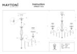 Candelabru Grace Maytoni ARM247-10-G