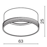 Componente corp de iluminat Focus LED Maytoni RingL-20-W