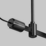 Componente sistem iluminat cu sina Flarity Maytoni TRA154C-SB1-B