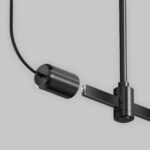Componente sistem iluminat cu sina Flarity Maytoni TRA154C-SB1-B