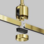 Componente sistem iluminat cu sina Flarity Maytoni TRA159C-IPCL1-BS