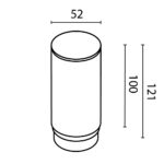 Componente sistem sina Focus LED Maytoni RingMAcr-12-W