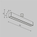 Corp de iluminat Points Maytoni C153CL-13W3K-B
