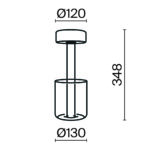 Corp de iluminat reincarcabil Maytoni MOD229TL-L3B3K1
