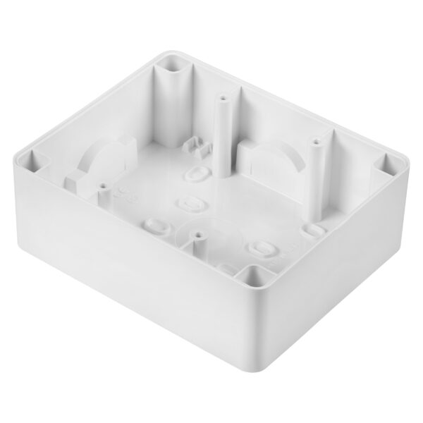Cutie de Montare pe Perete - Pentru Placa Compacta Autoportanta - 3+3 module Alba - Sistem