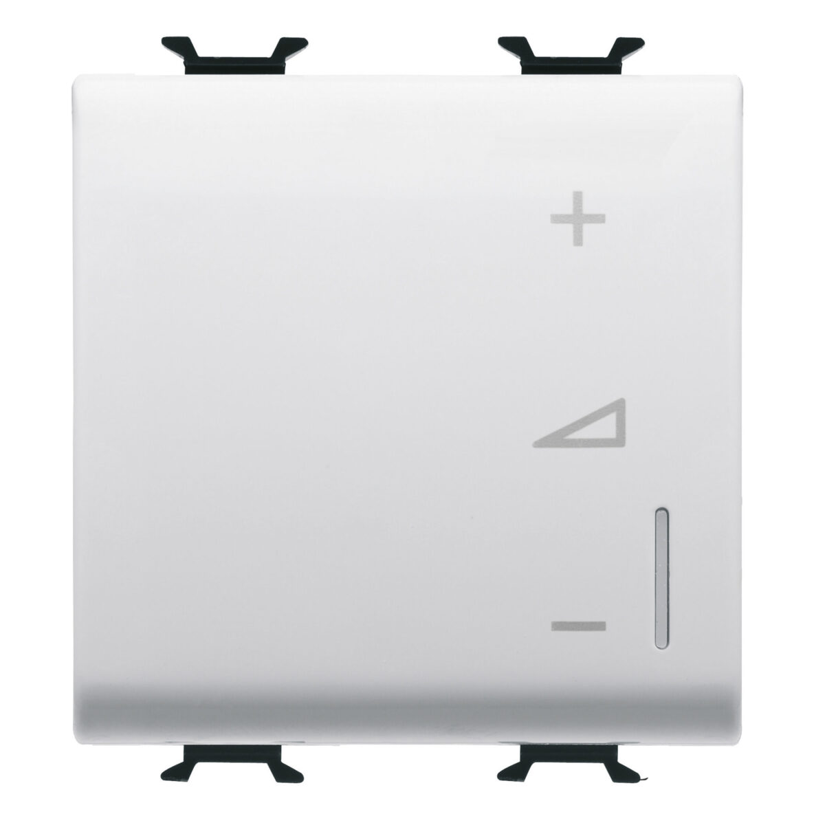 Dimmer electronic - Buton - 230V AC 50/60HZ - 2 Module - Alb Satinat - CHORUSMART