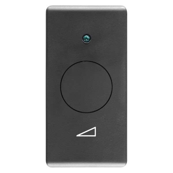Dimmer electronic - Buton pentru Sarcini Rezistive/Inductive - 1 Modul - Sistem Negru