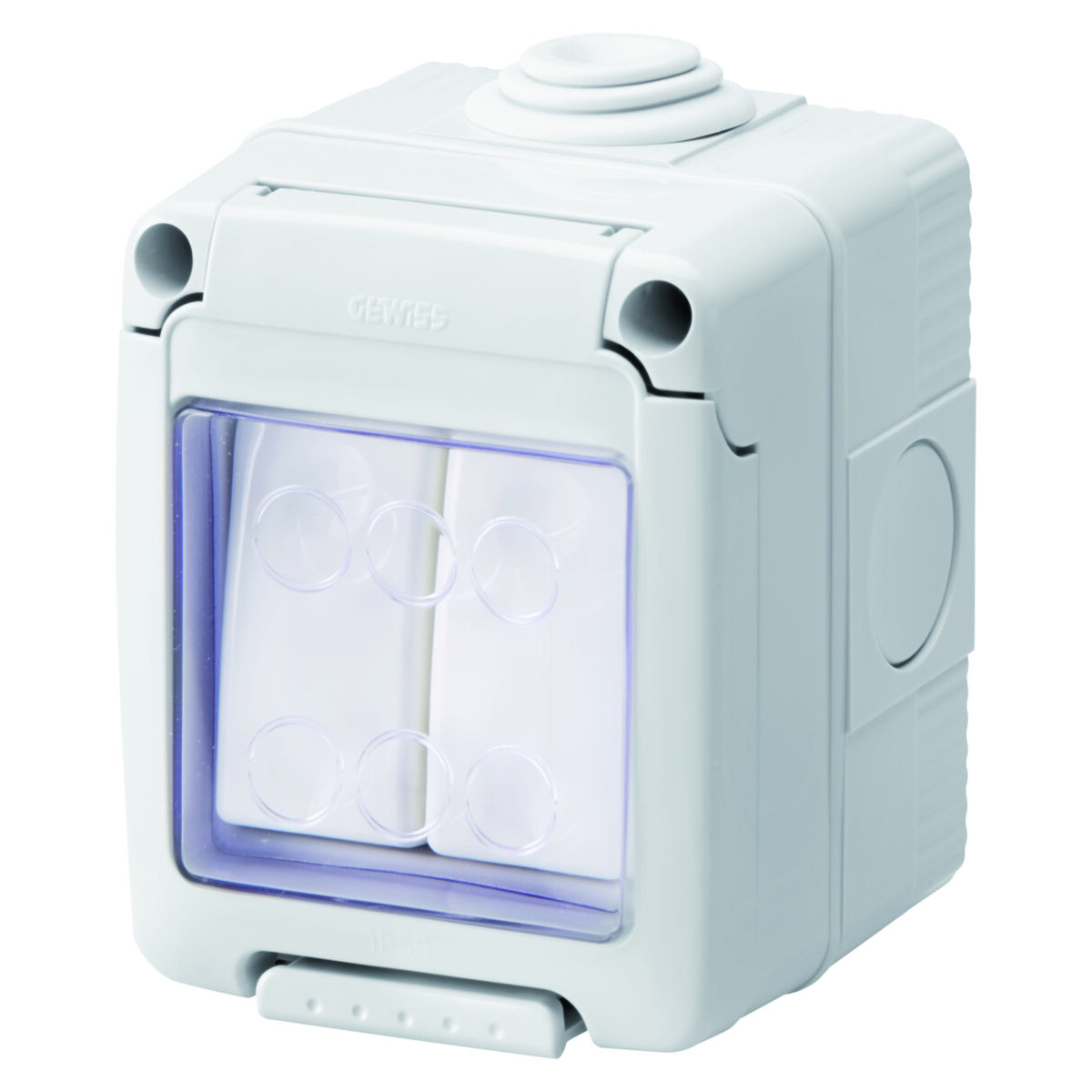 Doza aparenta completa Intrerupator cap scara + Intrerupator cap scara 1P 16A – IP55 Gri RAL 7035 Doza aparenta completa Intrerupator cap scara + Intrerupator cap scara 1P 16A - IP55 Gri RAL 7035