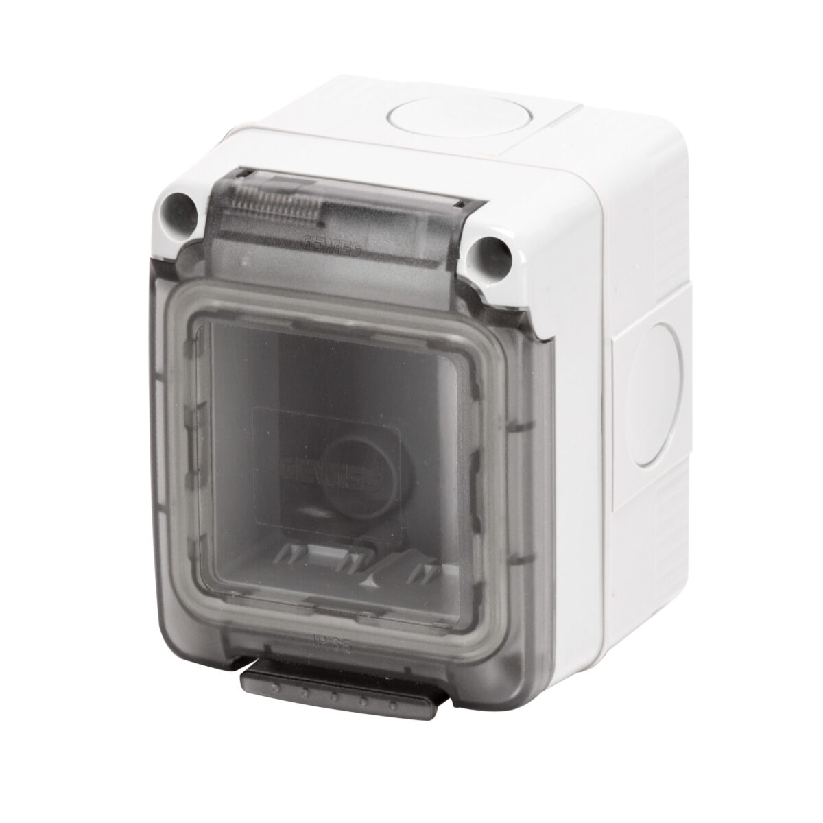 Doza aparenta modulara 2 module - Gri RAL 7035 - IP65