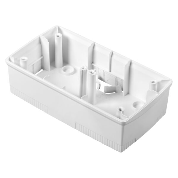 Doza Aparenta pentru rame ONE 2+2 module Orizontal - Alb - CHORUSMART