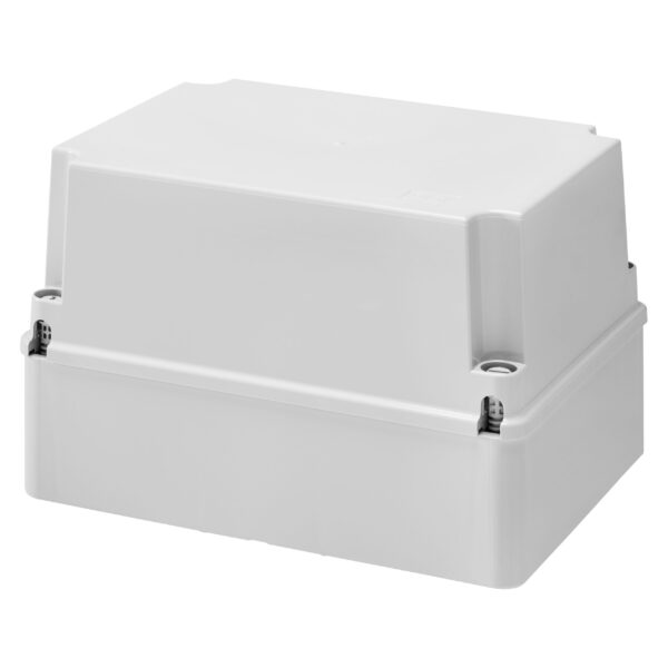 Doza de legatura cu Capac Gol Adanc - IP56 - Dimensiuni Interne 240X190X160 - Cu Pereti Netezi
