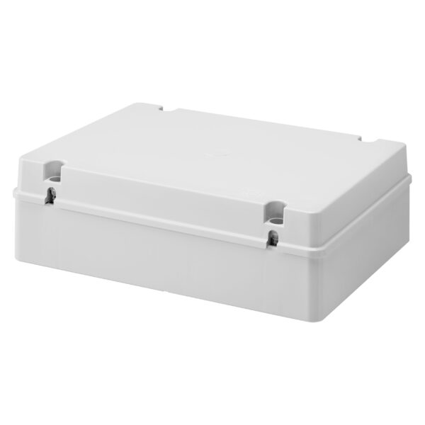 Doza de legatura cu Capac Simplu Gol - IP56 - Dimensiuni Interne 380X300X120 - Cu Pereti Netezi
