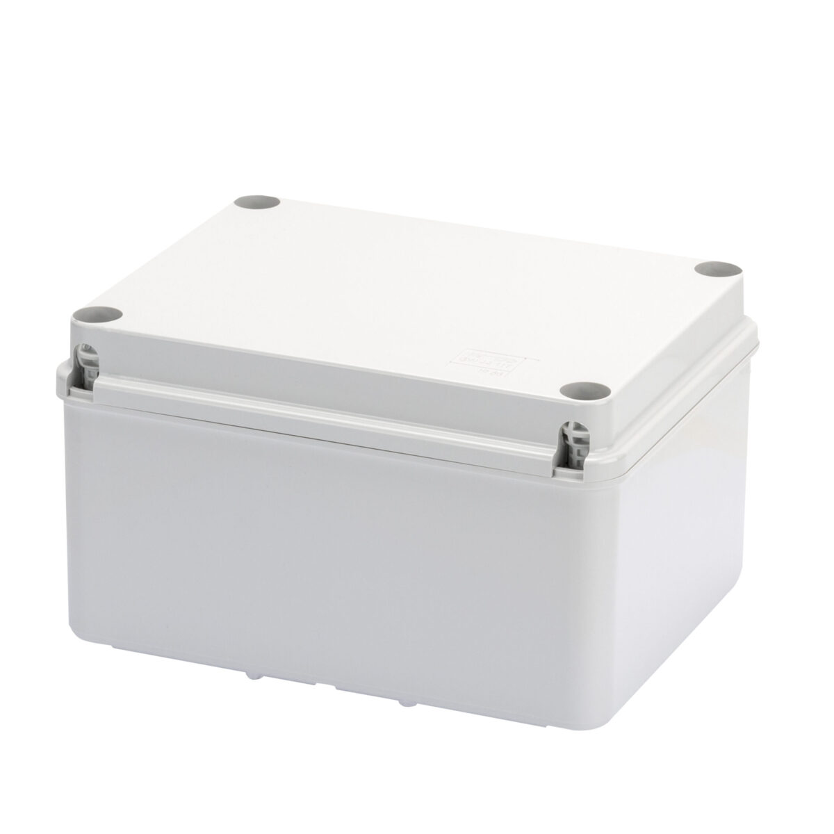 Doza de legatura IP56 Dimensiuni Interne 240X190X130 - Pereti Netezi - Gri RAL 7035