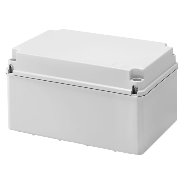 Doza de legatura IP56 Dimensiuni Interne 380X300X170 - Pereti Netezi - Gri RAL 7035