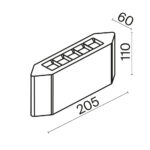 Iluminat arhitectural Pull Maytoni O412WL-L5GF3K