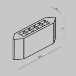 Iluminat arhitectural Pull Maytoni O412WL-L8GF3K