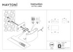 Iluminat arhitectural Strato Maytoni O417WL-L4B3K