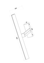 Iluminat de fundal Decart Maytoni MIR010WL-L12W4K