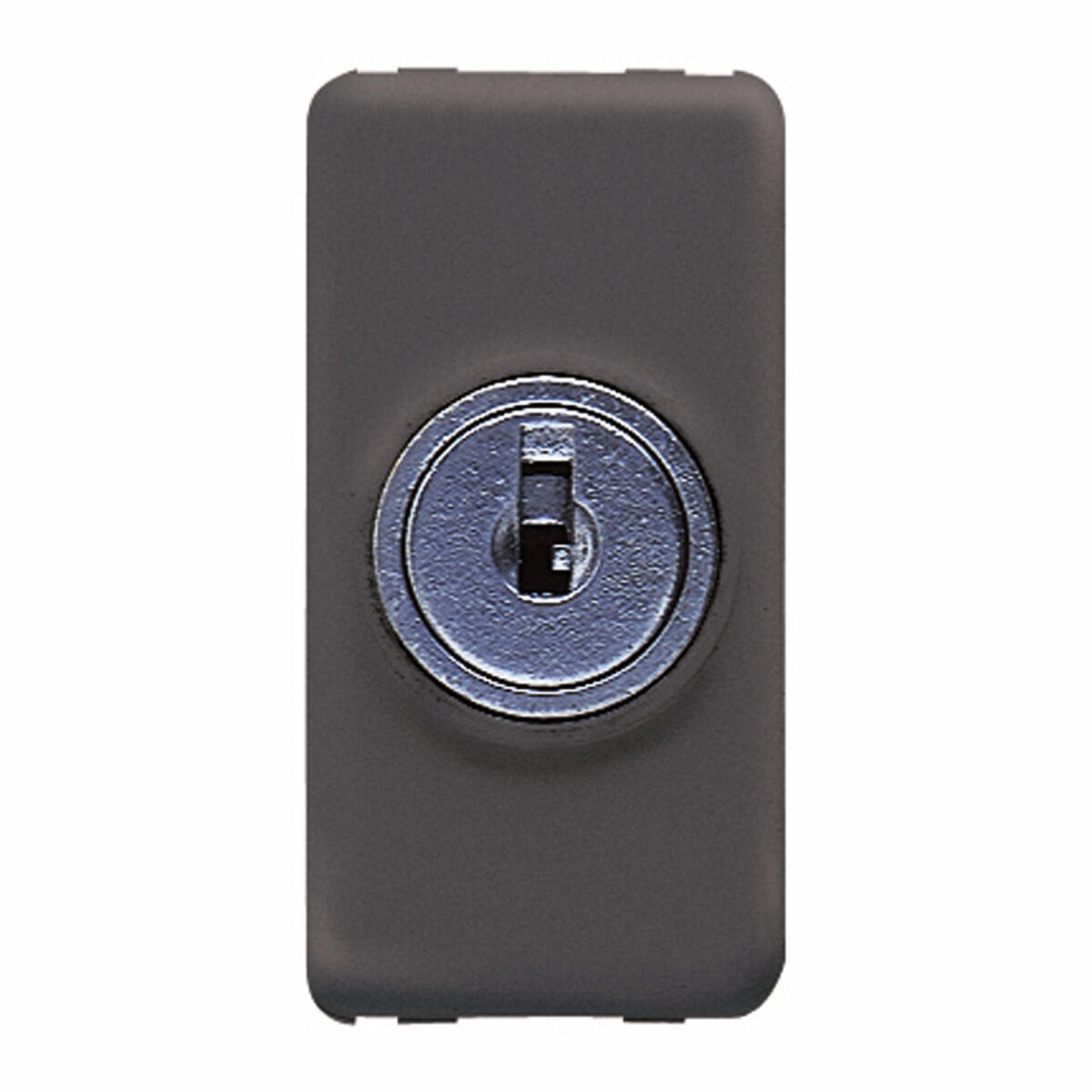 Intrerupator cap scara 1P 250V 10A - Cu Cheie - 1 Modul - Sistem Negru