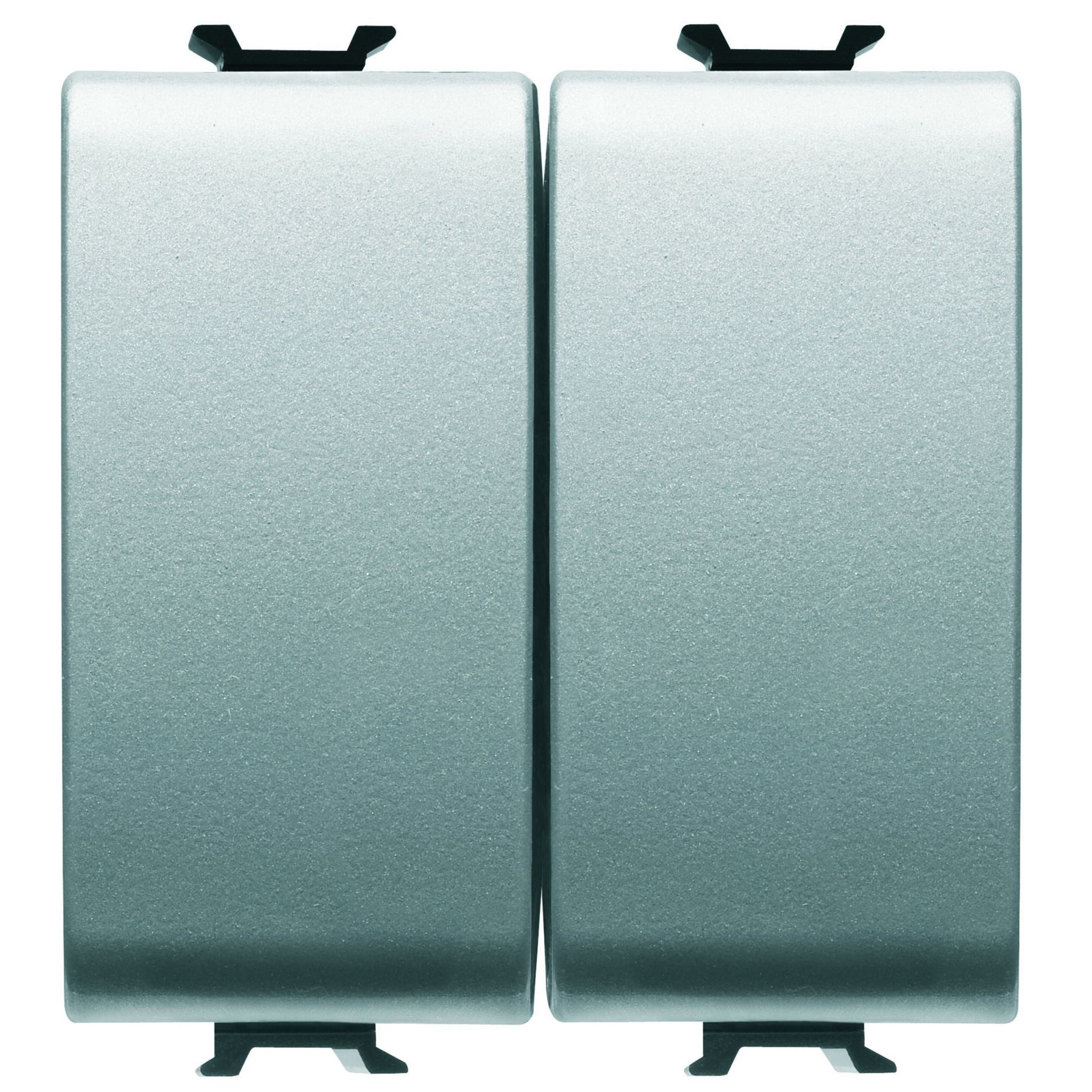 Intrerupator cap scara + Buton de Comanda - 250V Borne de Cablare Rapida - 1P 16A / 1P NO 16A  2 Module - Titan - CHORUSMART