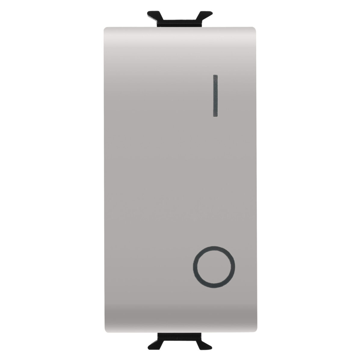 Intrerupator simplu 2P 250V AC Heavy Duty - 25AX  Simbol 0/1 - 1 Modul - Satin Natural Bej - CHORUSMART