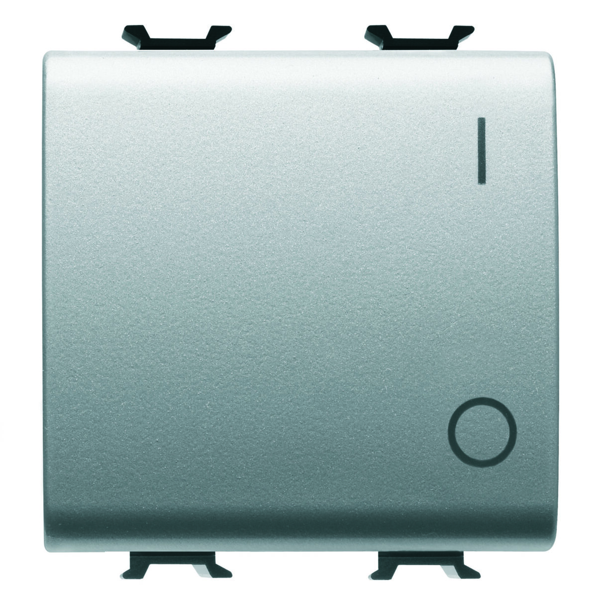 Intrerupator simplu 2P 250V Borne de Cablare Rapida - 16A  Simbol 0/1 - 2 Module - Titan - CHORUSMART