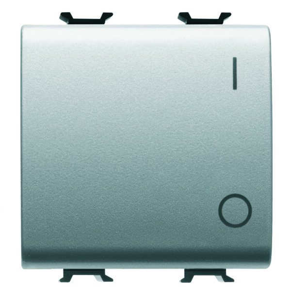 Intrerupator simplu 2P 250V Borne de Cablare Rapida - 16A  Simbol 0/1 - 2 Module - Titan - CHORUSMART