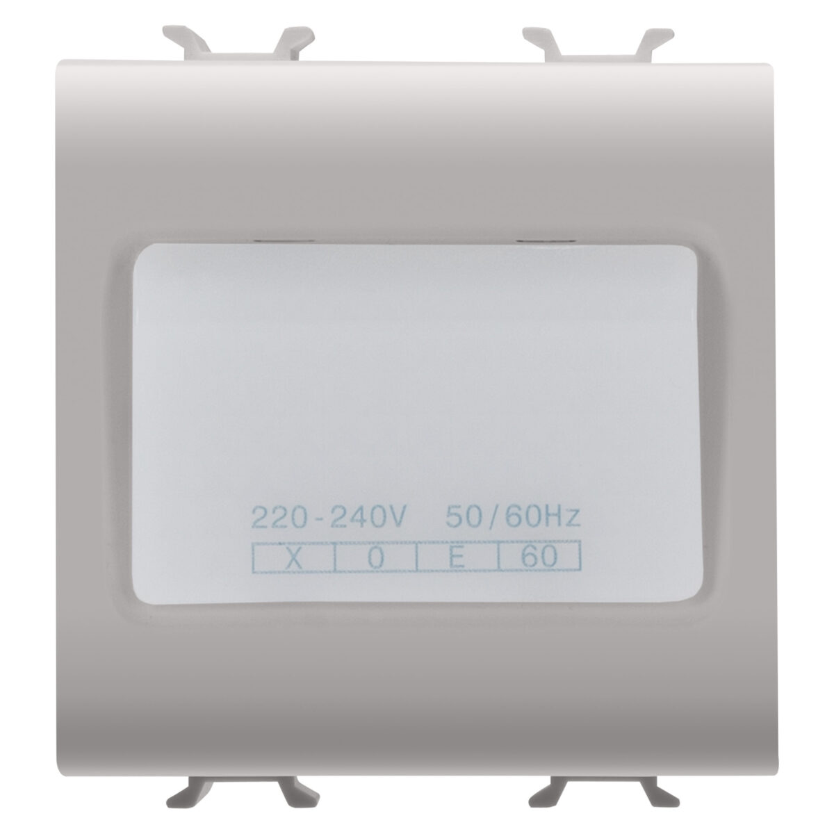 Lampa Autonoma de Urgenta – 230VAC 50/60HZ 1H – 2 Module – Bej Satinat – CHORUSMART Lampa Autonoma de Urgenta - 230VAC 50/60HZ 1H - 2 Module - Bej Satinat - CHORUSMART