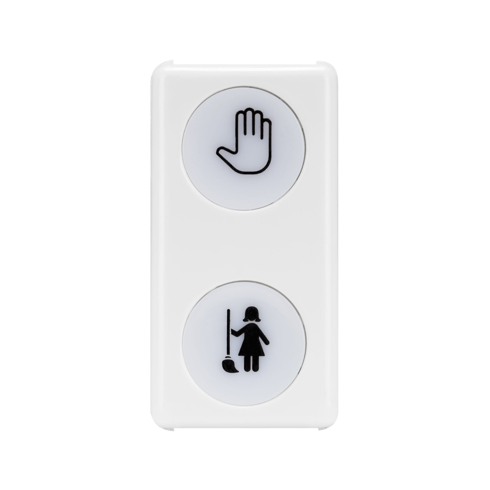 Lampa Indicatoare Dubla - Opal - Dnm+mur - 1 Modul - Sistem Alb