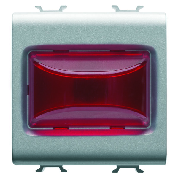Lampa Indicatoare Proeminenta - 12V c.a./c.c. / 230V c.a. 50/60 Hz - Rosu - 2 Module - Titan - CHORUSMART