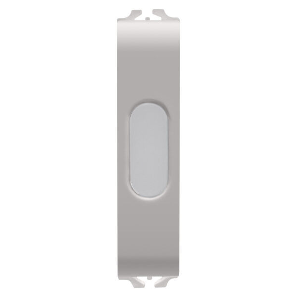 Lampa Indicatoare Simpla - Opal - 1/2 Modul - Bej Satinat - CHORUSMART