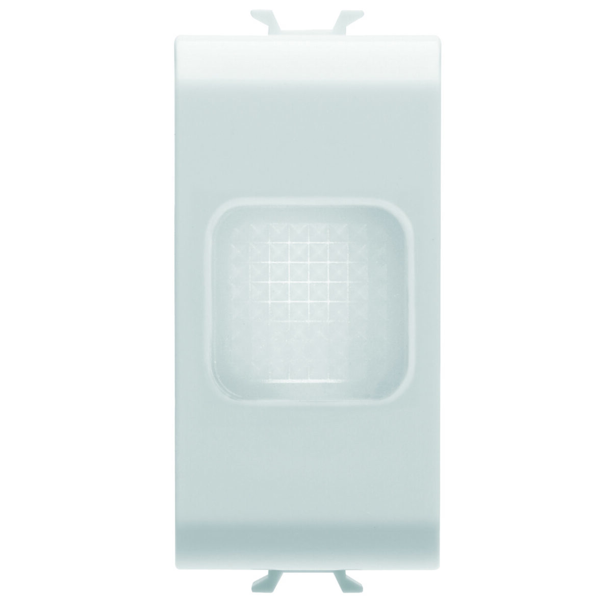 Lampa Indicatoare Simpla - Opal - 1 Modul - Alb Satinat - CHORUSMART