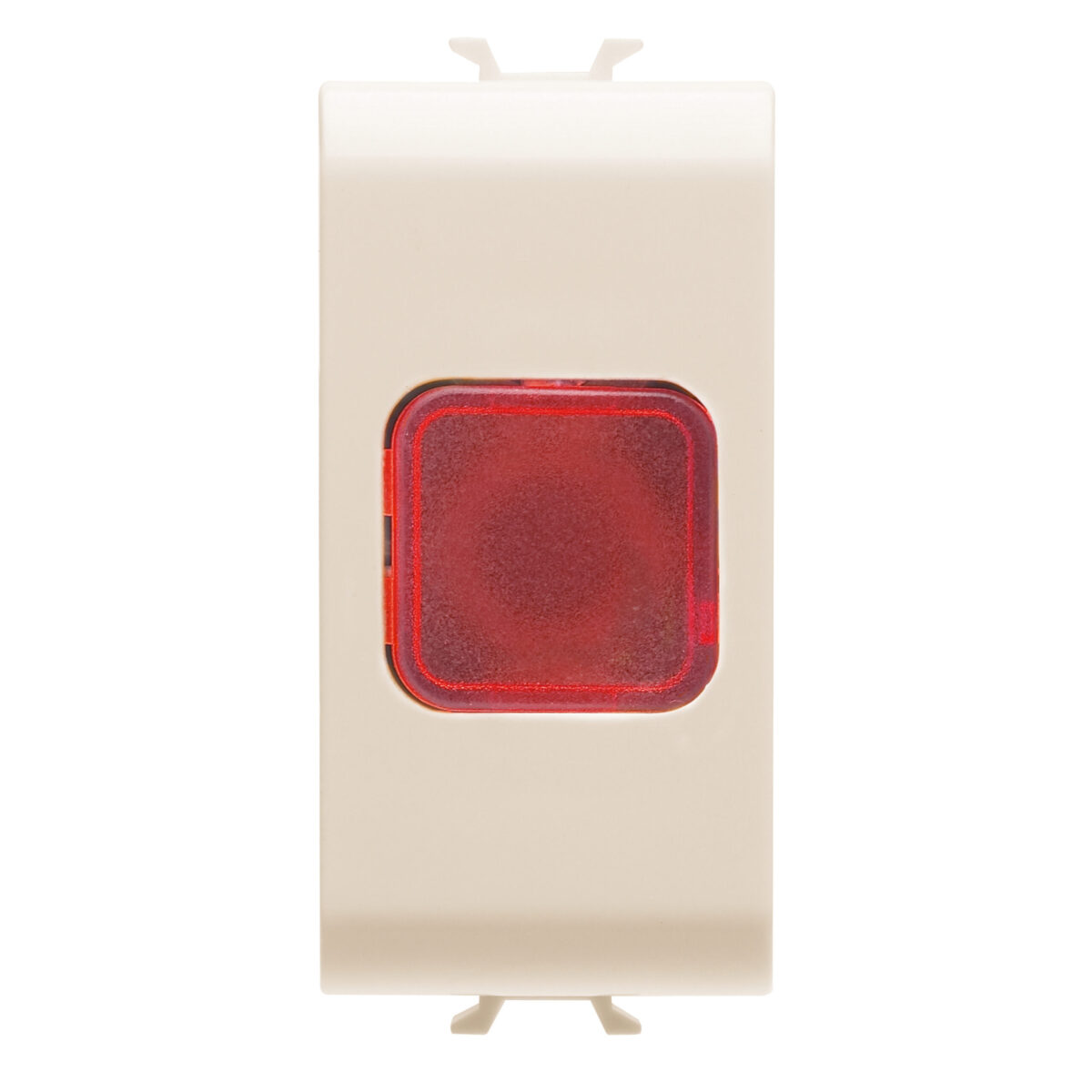 Lampa Indicatoare Unica - Rosu - 1 Modul - Ivory - CHORUSMART