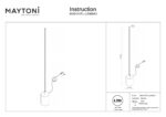 Lampadar Flow Maytoni MOD147FL-L20BSK1