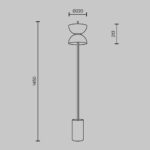 Lampadar Kyoto Maytoni MOD178FL-L11B3K