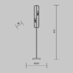 Lampadar Marmo Maytoni MOD099FL-02G