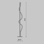 Lampadar Tau Maytoni MOD166FL-L15B3K