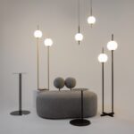 Lampadar The Sixth Sense Maytoni Z020FL-L12BK