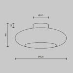 Lustra Aros Maytoni MOD507CL-L12CK