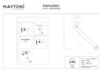 Lustra Focus T Maytoni C141CL-L300-6W3K-B