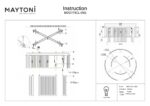 Lustra Frame Maytoni MOD174CL-06G