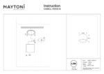 Lustra Hydra Maytoni C090CL-15W3K-B