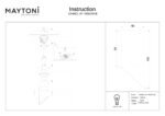 Lustra Lipari Maytoni C044CL-01-15GU10-B